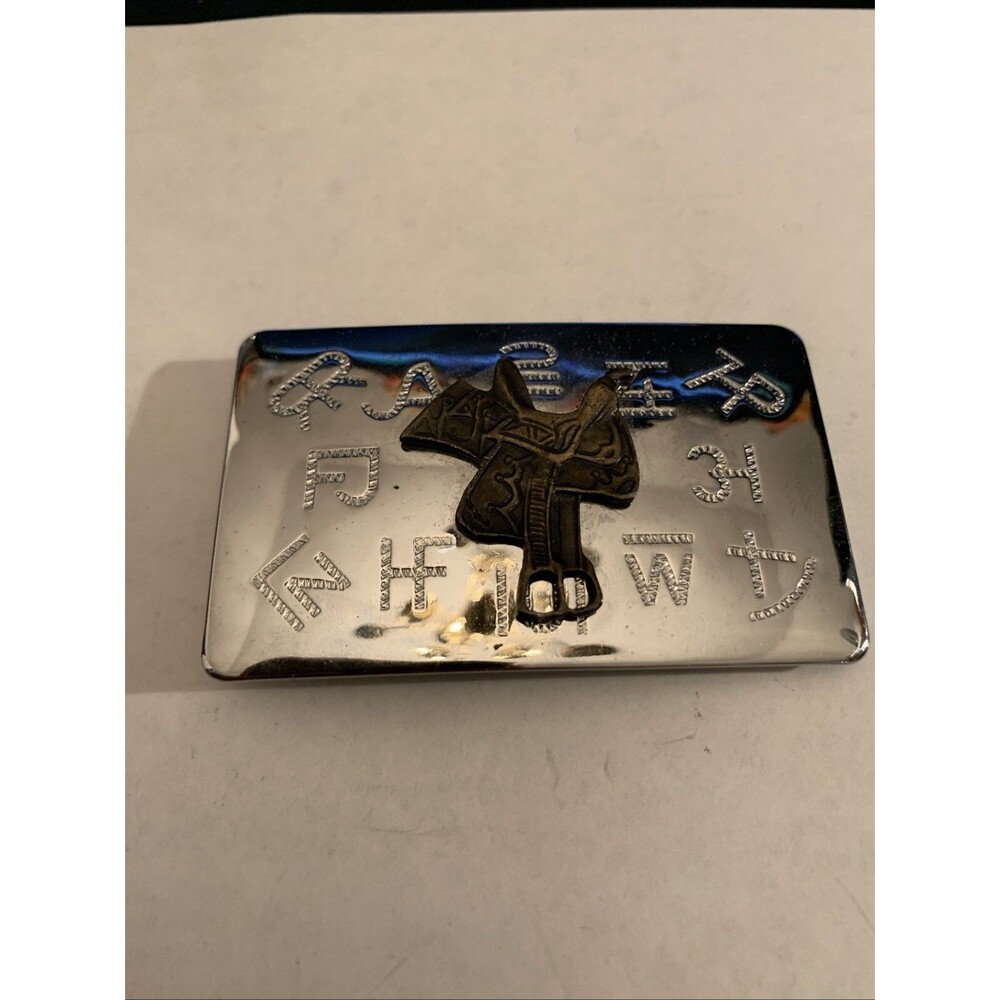 Belt Buckle Saddle